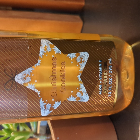Bath & Body Works Christmas Cookies Shower Gel Cookie Almond Caramel NEW NIP - Picture 2 of 7